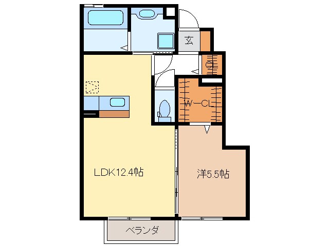 間取り図 グレイスアベニュー一身田