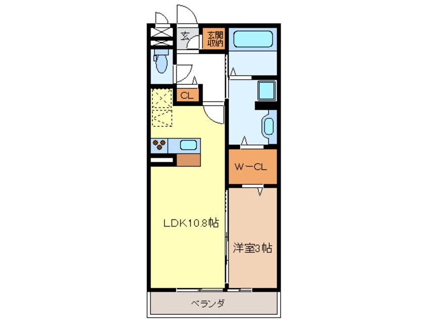 間取図 Joie Bonheur Deux