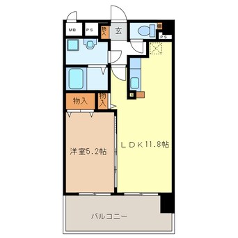 間取図 ライフコート丸之内