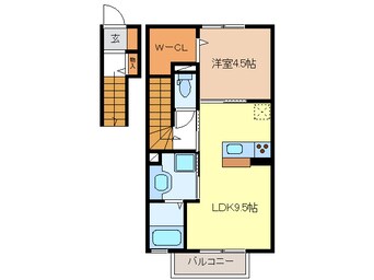 間取図 ラ ルーチェ 幸町