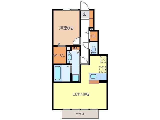 間取り図 フレンズ半田