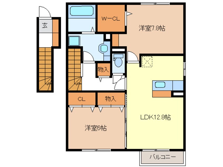 間取図 グローリアス