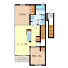 マイプレイス　Ⅰ・Ⅱ 2LDKの間取り