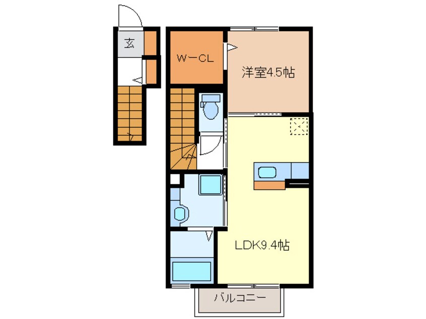 間取図 サン ルミエール相川