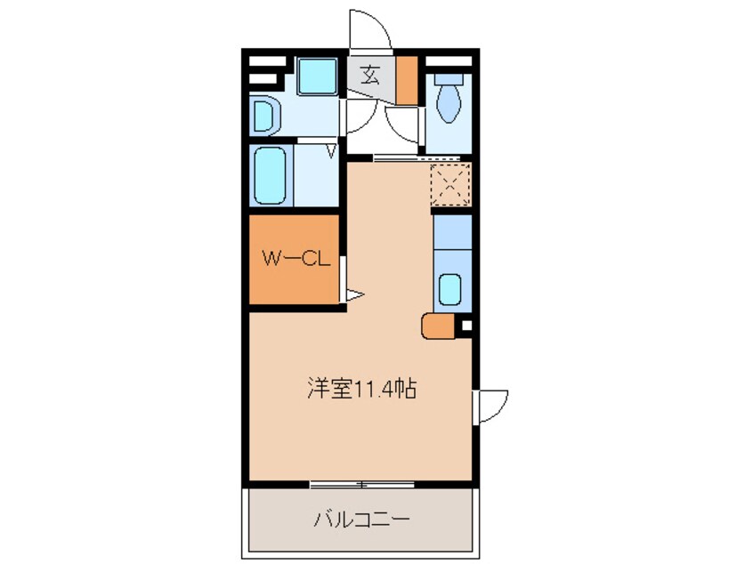 間取図 ソレイユコートS