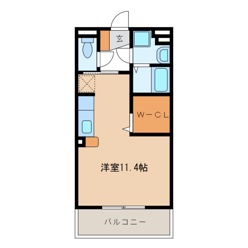 間取図 ソレイユコートS