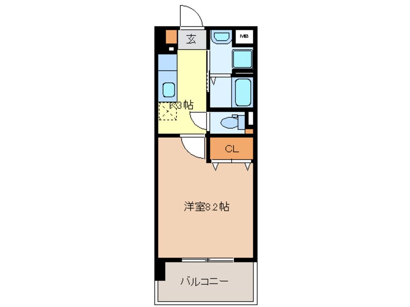 間取図 ブルースカイマンション　Ⅹ