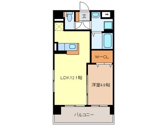 間取図 ブルースカイマンションⅩ