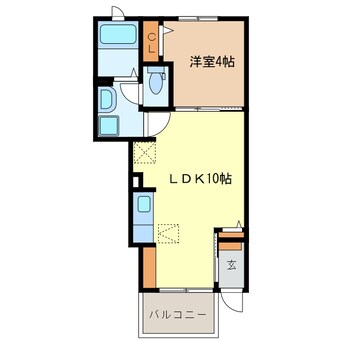 間取図 ベルハウス一身田