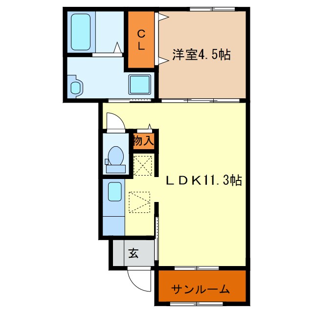 間取り図 アイティヴィレッジⅠ・Ⅱ