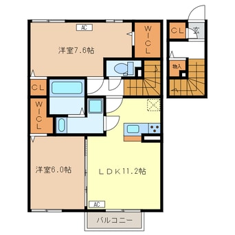 間取図 D-room江戸橋