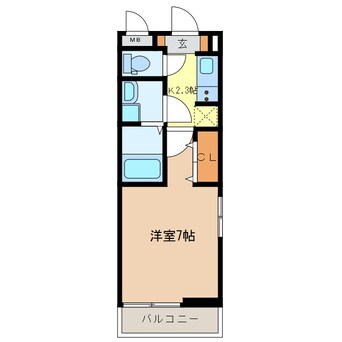 間取図 グリーン　フォレスト