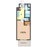 K Smart HISAI 1Kの間取り