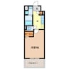 K Smart HISAI 1Kの間取り