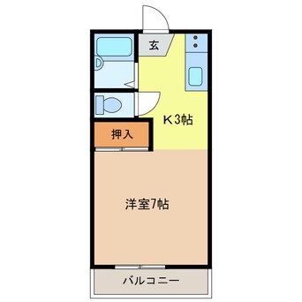 間取図 カーサ栗真