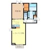 Dｰroom渋見町 1LDKの間取り