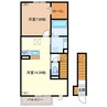 Residence垂水 1LDKの間取り