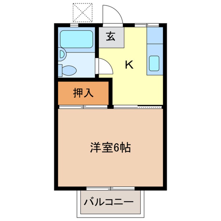 間取図 松浦ハイツ