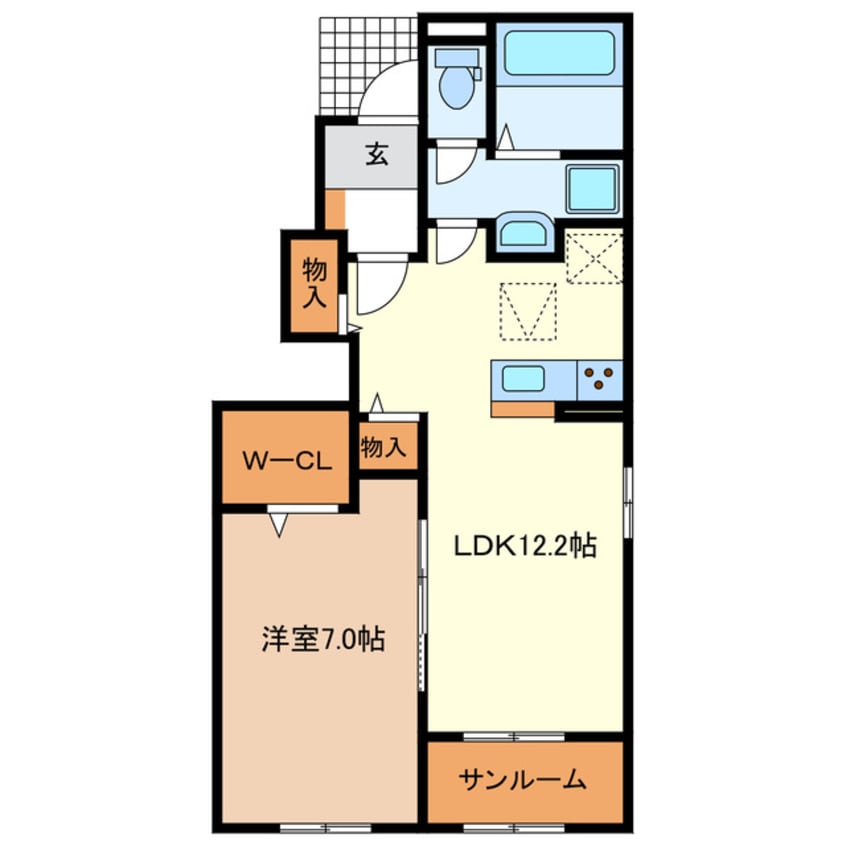 間取図 アレグロ ヴィヴァーチェ