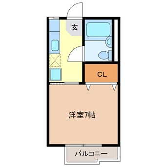 間取図 タウニィエリート