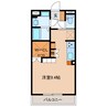 ラグナ幸町 1Rの間取り