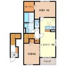 ｙステージ３ 2LDKの間取り