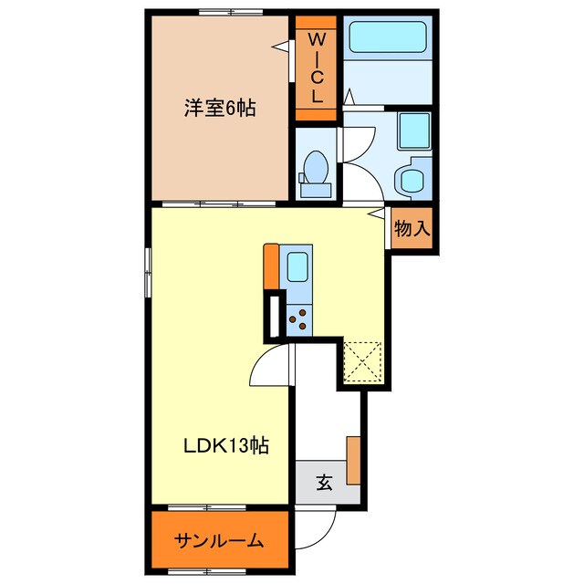 間取り図 ニューライズ一身田