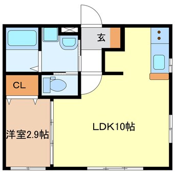 間取図 NOBLE Ⅰ