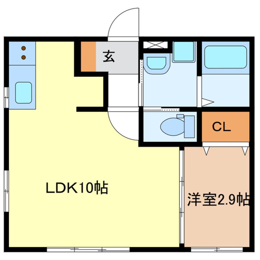 間取図 NOBLE Ⅰ