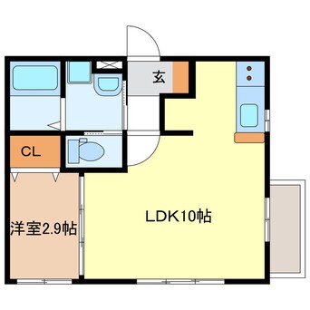 間取図 NOBLE Ⅰ