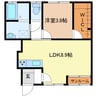 Link 1LDKの間取り
