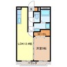プランドール 1LDKの間取り