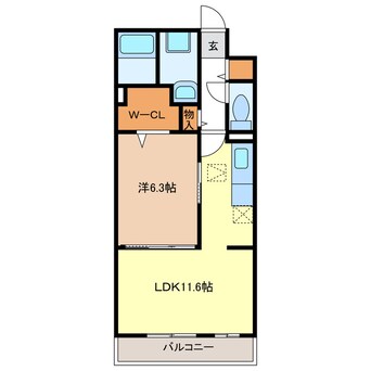 間取図 江どばしテラス