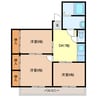 AKATSUKI BLD 3DKの間取り