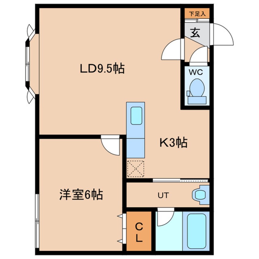 間取図 シンフォニー永山 Ａ棟