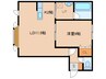 シンフォニー永山 Ａ棟 1LDKの間取り