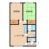 ハイムドルチェＡ 2LDKの間取り
