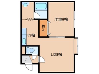 間取図 スクエア８・３