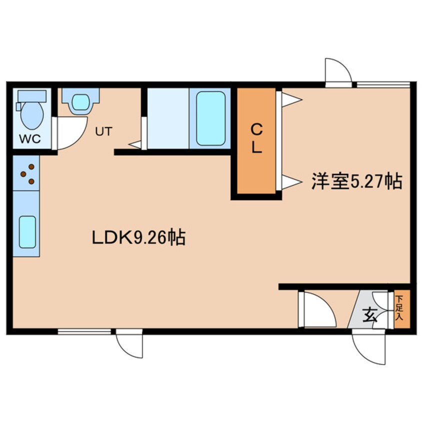 間取図 ド・フールネス７１６
