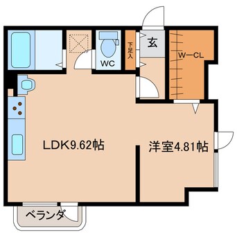 間取図 ド・フールネス７１６