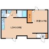 ド・フールネス７１６ 1LDKの間取り
