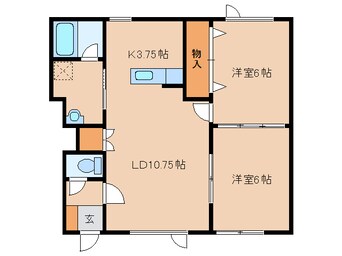 間取図 イーグル４・７