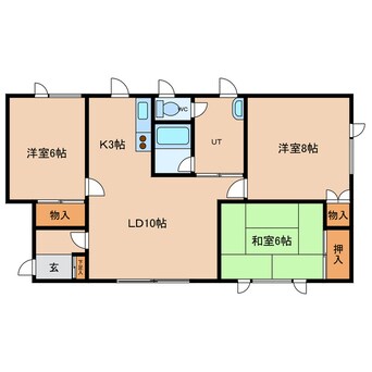 間取図 グランシャリオＡ