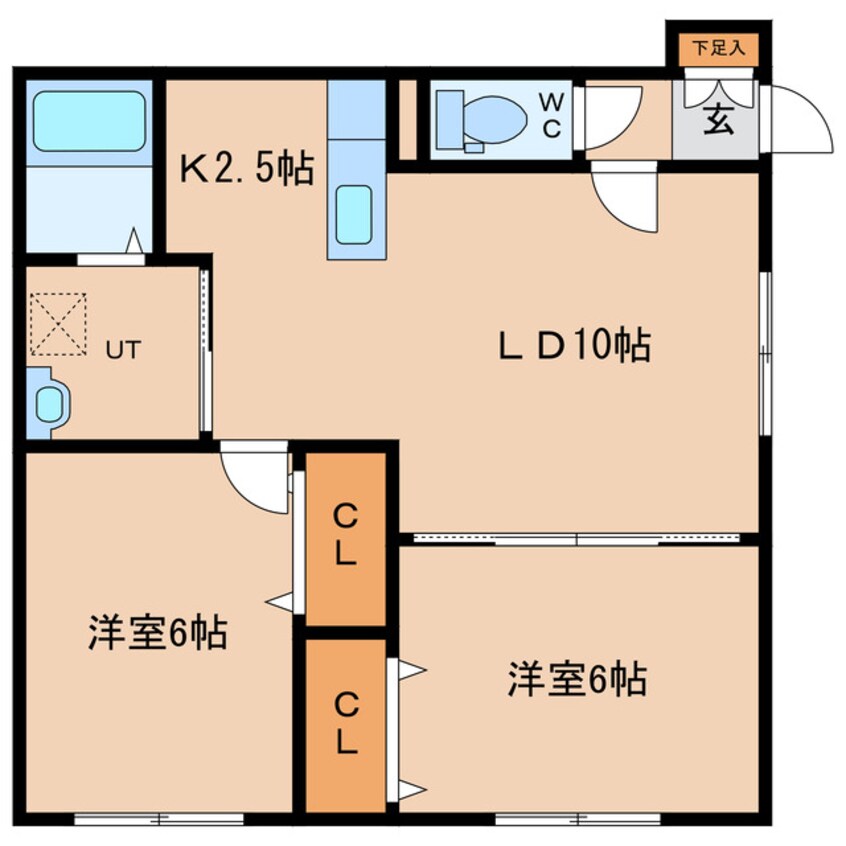 間取図 Ｍ’ｓ Ｈouse（富町）