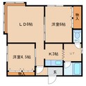 フローラ　Ａ・Ｂ棟（豊岡）の間取図