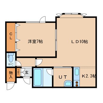 間取図 ソレイユ南