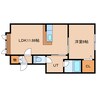 レールデュタンⅤ 1LDKの間取り