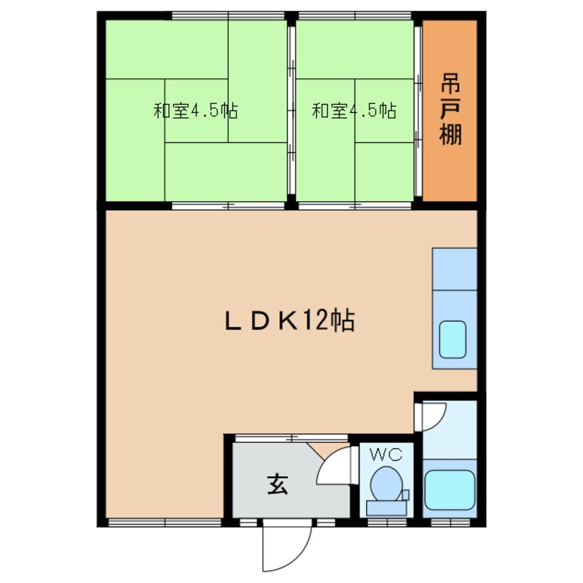 間取図 高穂マンション