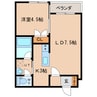 エスポアール３１０ 1LDKの間取り
