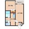 エスポアール３１０ 1LDKの間取り